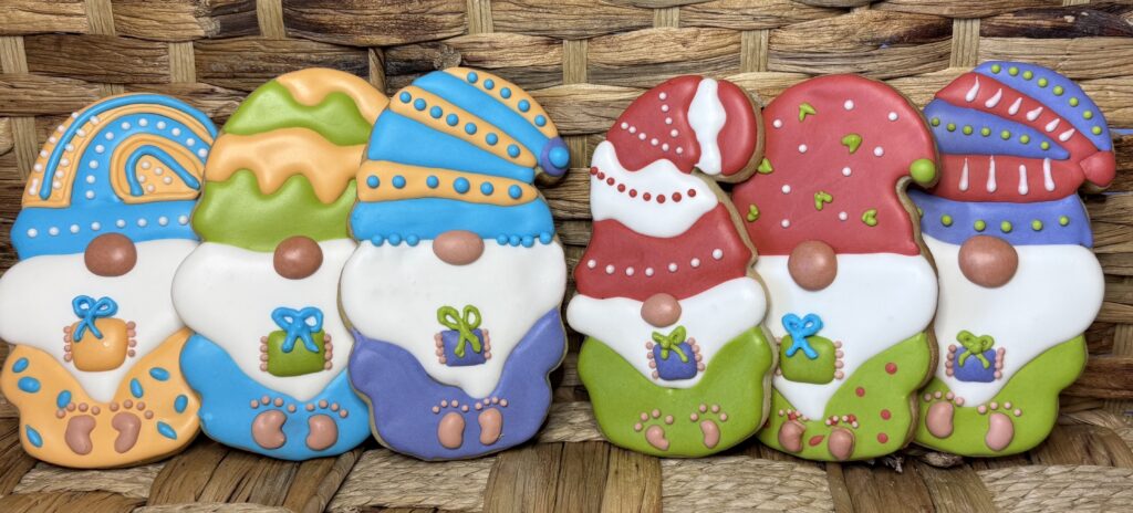 Christmas Gnome Cookies-Ten Sleep Sweets WY