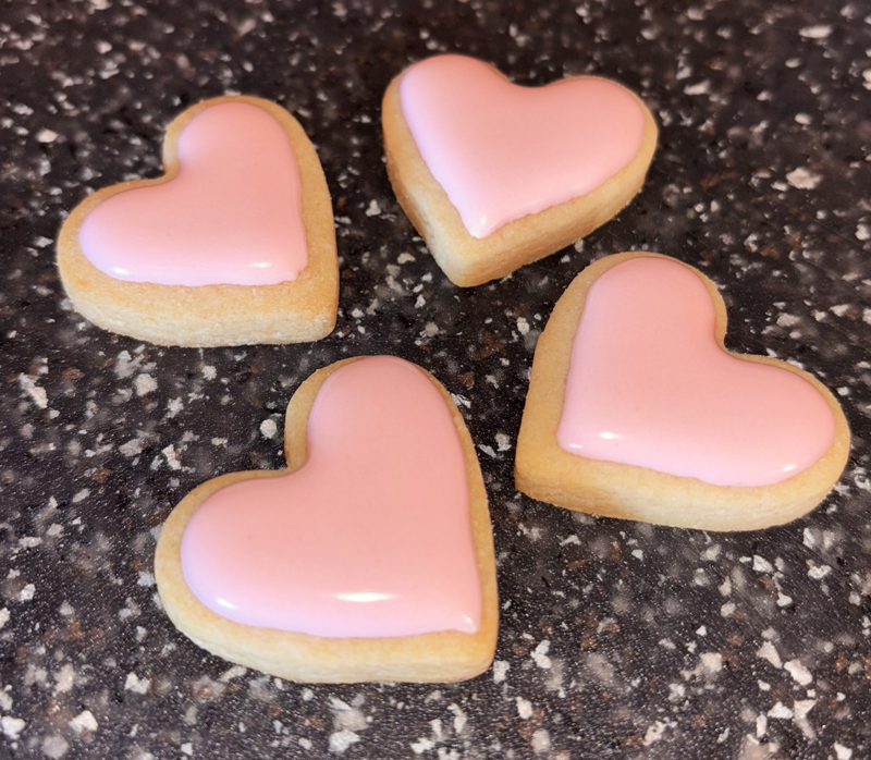 Mini Heart Cookies - Ten Sleep Sweets WY